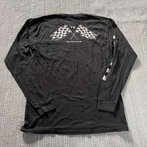 Fasthouse When Rules Were Few Long Sleeve T-Shirt Black Men’s Large Graphic Tee